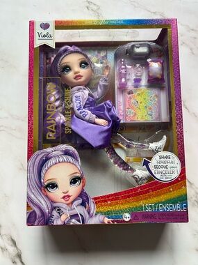 2024 Rainbow High Series 1 Sparkle And Shine Viola Doll